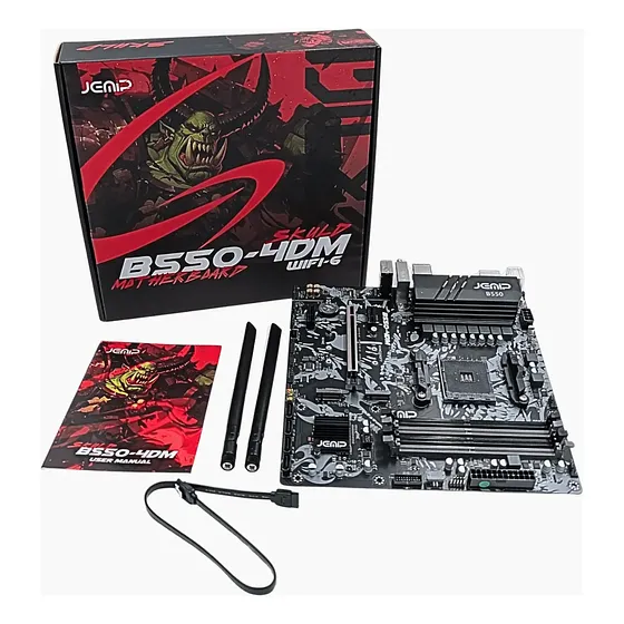 Tarjeta Madre Jemip Skuld B550-4dm Wifi-6
