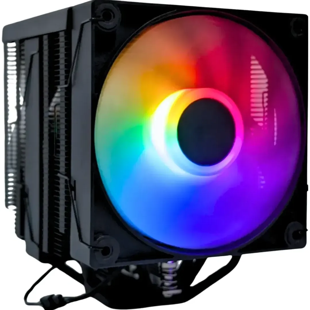 Disipador Jemip Gaming Twin One Torre 6 Tubos Tdp 240w Argb