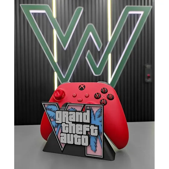 Base Para Control Ps5 Y Xbox Gta Vi Xbox Negro