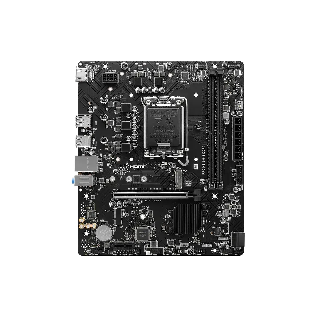 Tarjeta Madre Msi Pro H610m-s Ddr4 Matx Lga1700 M.2