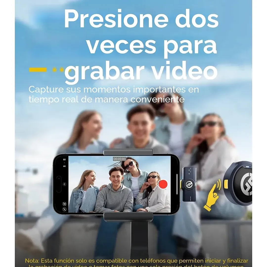 Micrófono Inalámbrico Hollyland Lark M2 Para iPhone Y Android