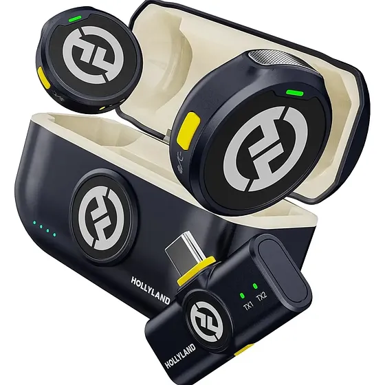Micrófono Inalámbrico Hollyland Lark M2 Para iPhone Y Android