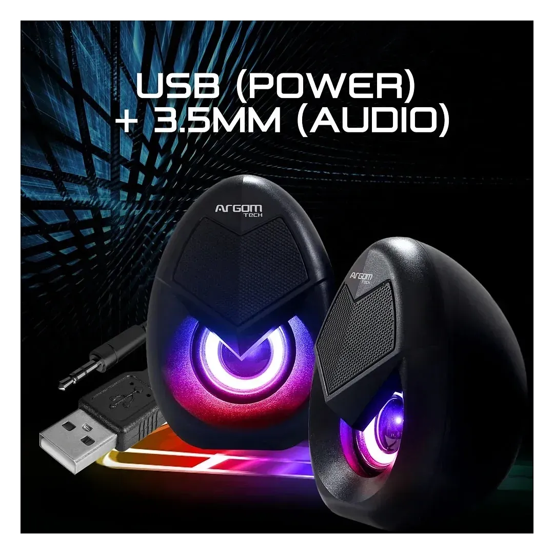 Corneta Argomtech Combat Gaming S62 5w Led Multimedia