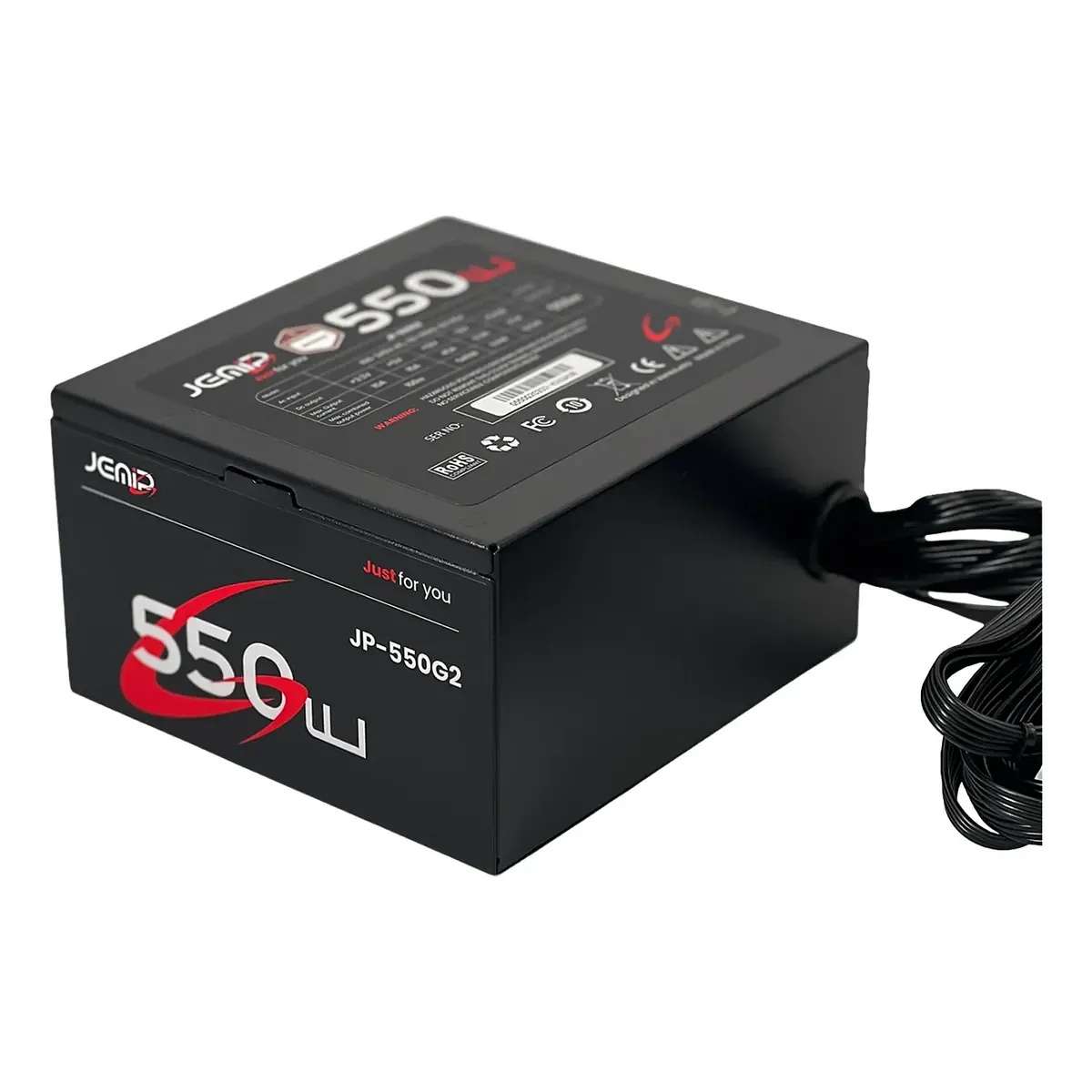 Fuente De Poder Jemip Certificada Bronce 550w Gaming