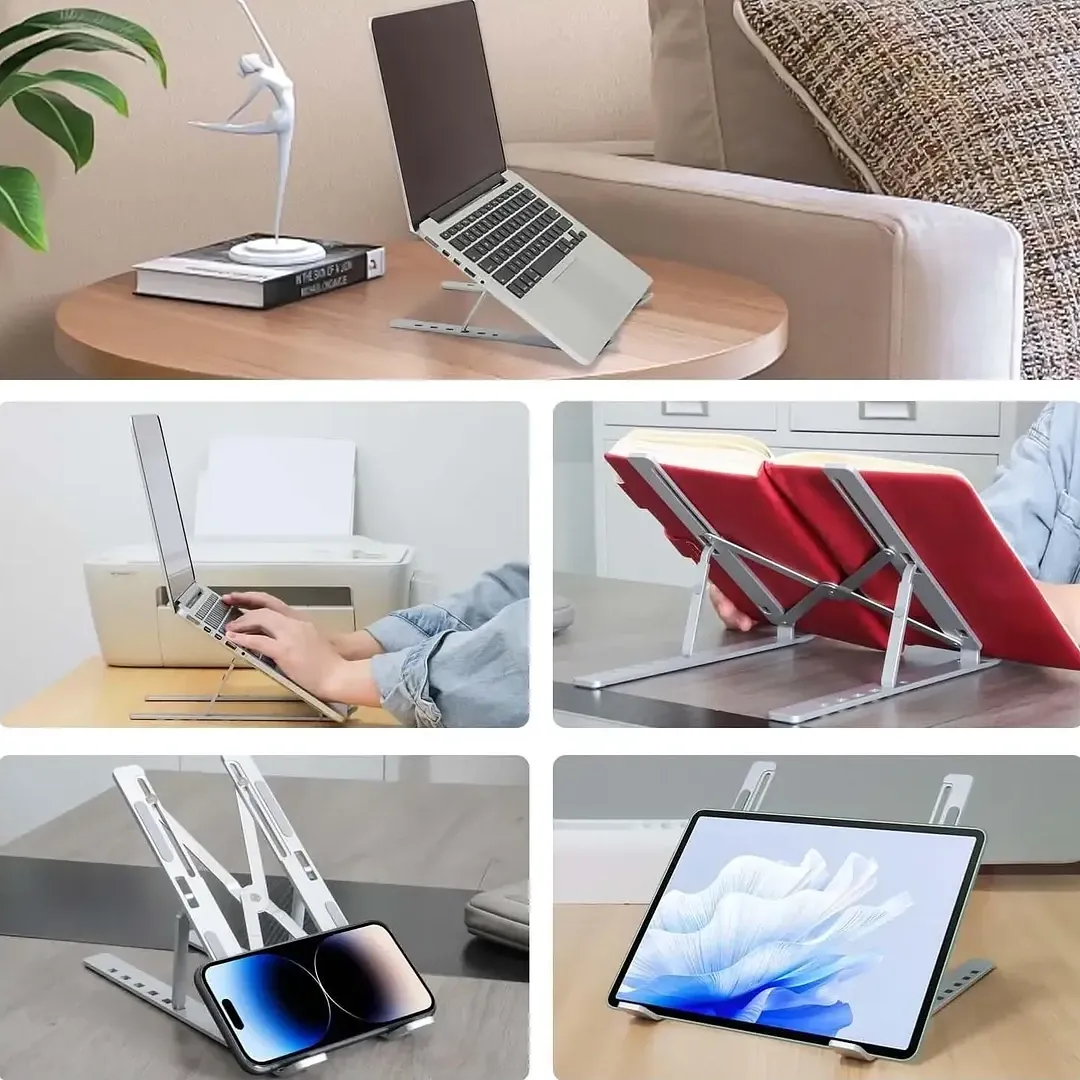 Soporte Base Para Laptop De 8 A 16 Pulgadas De Aluminio