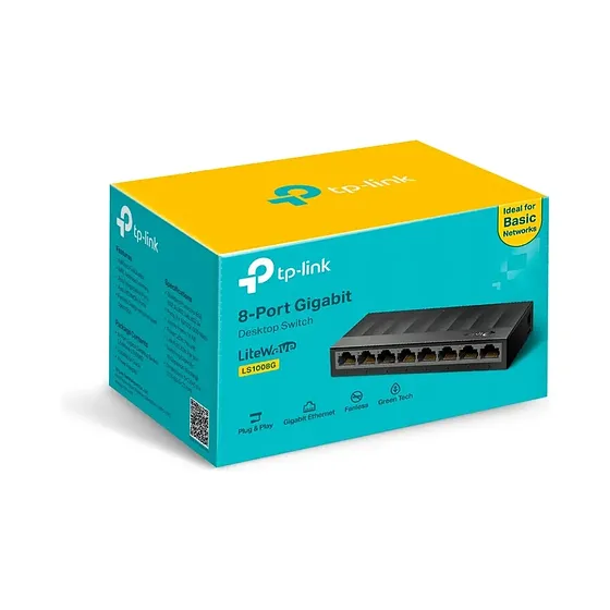 Switch De Escritorio De 8 Puertos 10/100/1000mbps Tplink