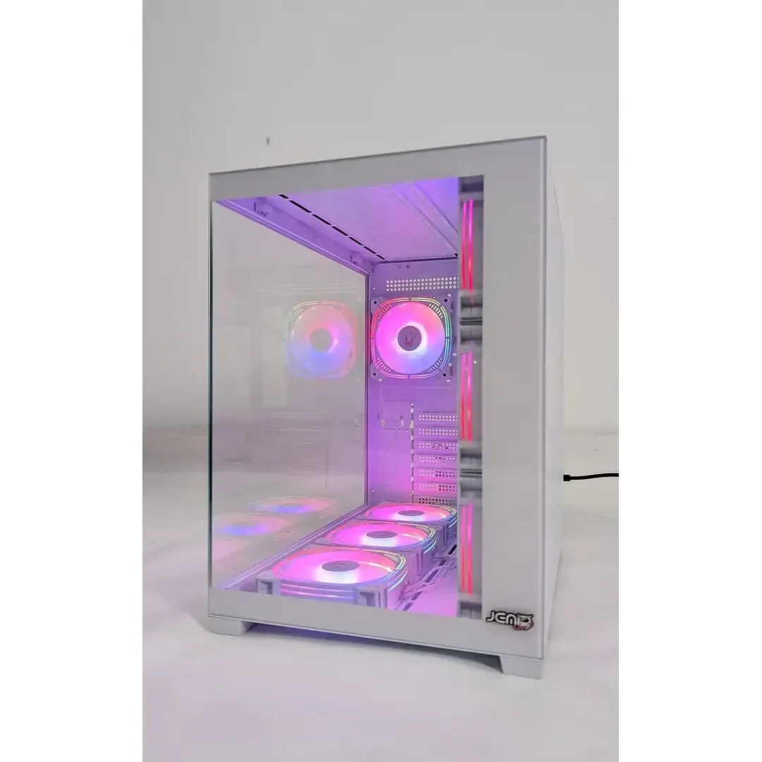 Case Jemip Gaming Evo Atx 7 Ventiladores Con Hubs Y Control