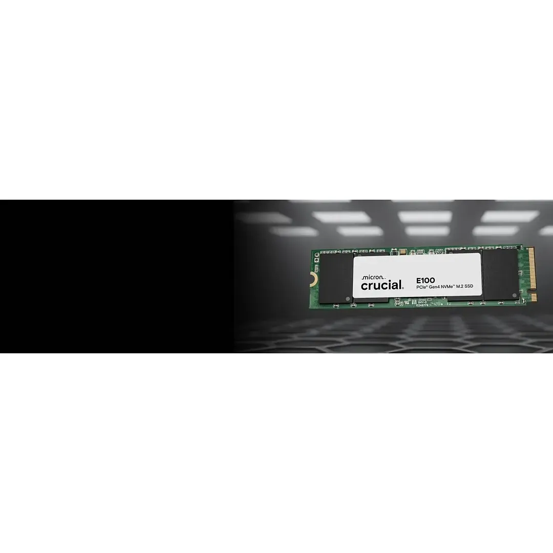 Ssd Crucial 480gb E100 Nvme M.2 2280 Pcie 4.0 Gen 4