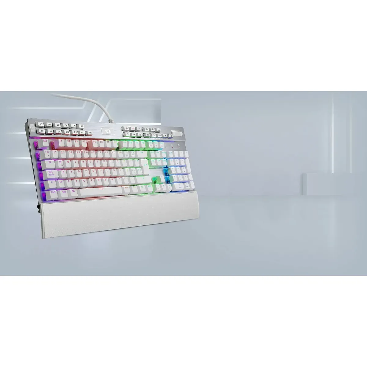Teclado Gaming Yama En Español Rgb Chrom Redragon