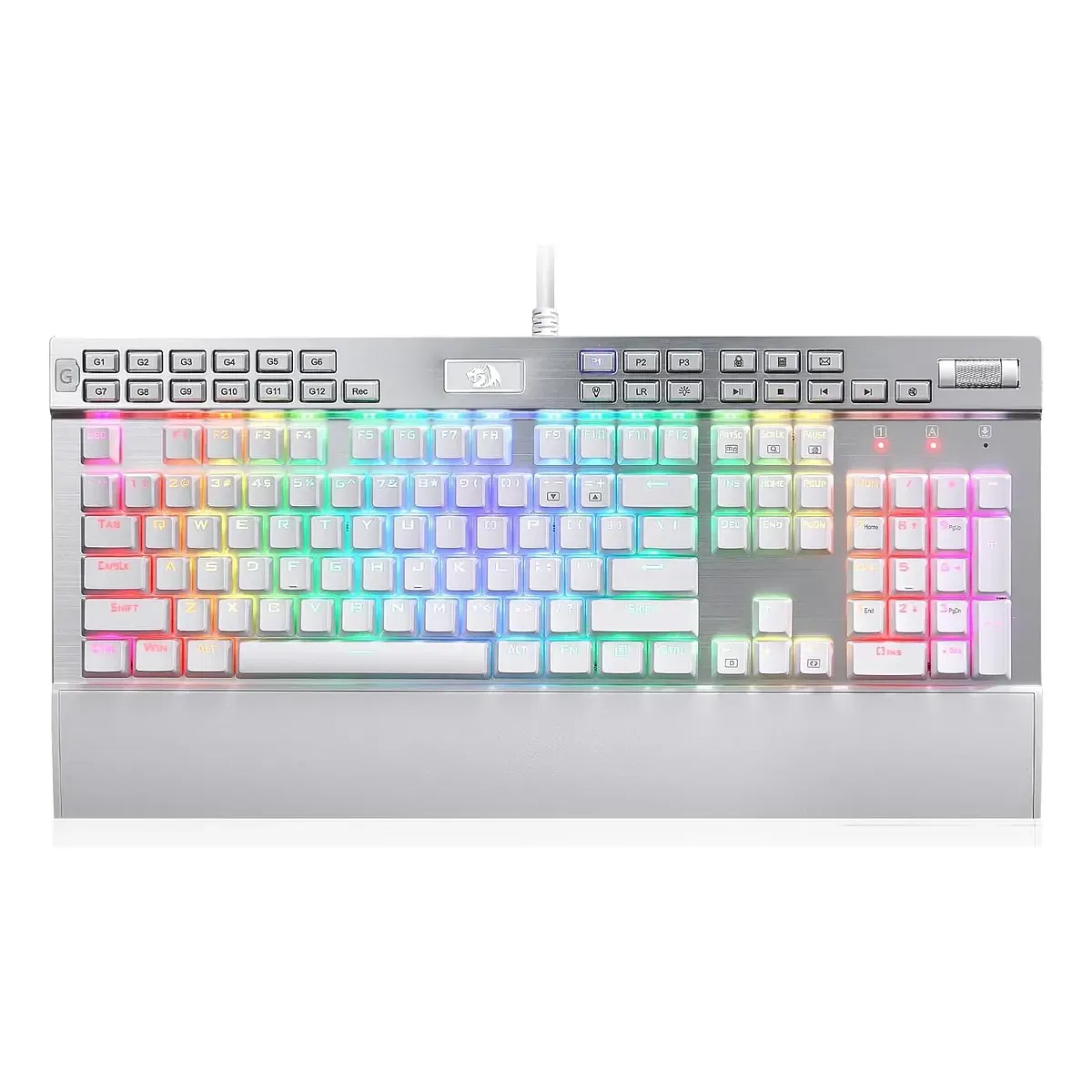 Teclado Gaming Yama En Español Rgb Chrom Redragon