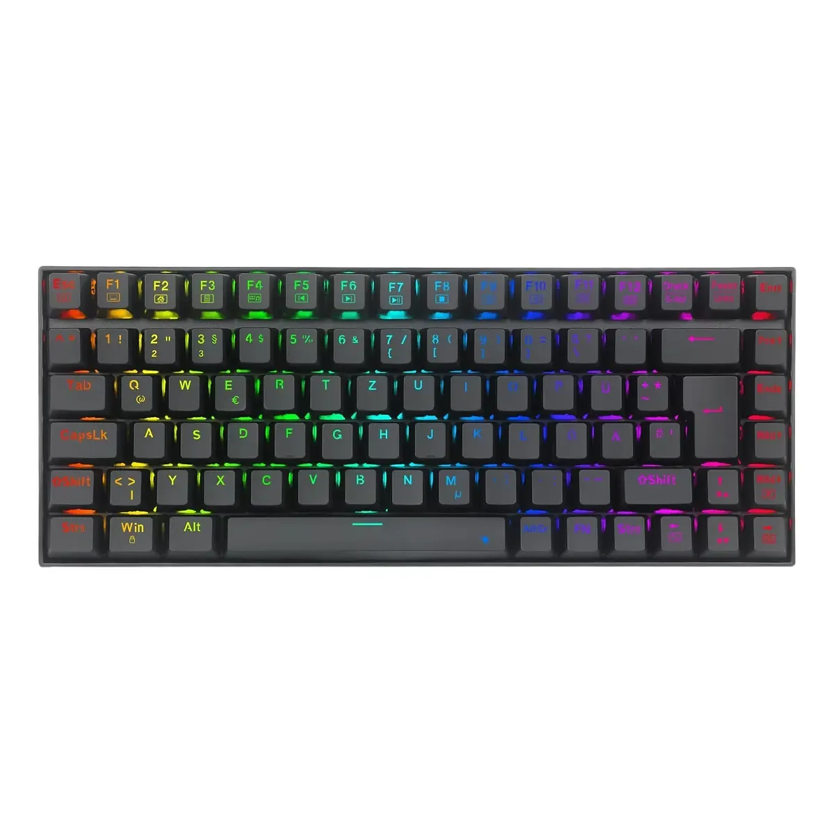 Teclado Gaming Dragonborn K683wbo-rgb 60% Rgb Redragon
