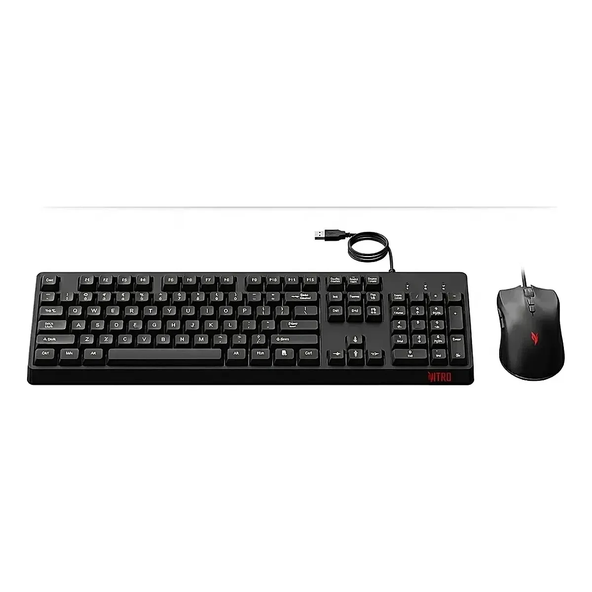 Combo Acer De Teclado Y Mouse Nitro Occ311 3600dpi Español