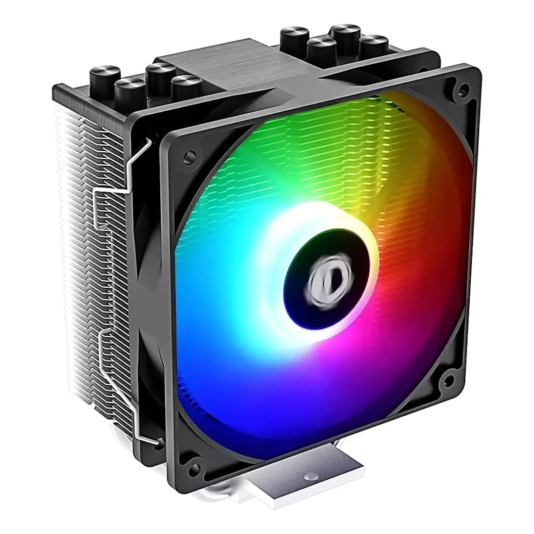 Disipador Enfriador De Cpu Con 4 Tubos De Calor Id-cooling ARGB