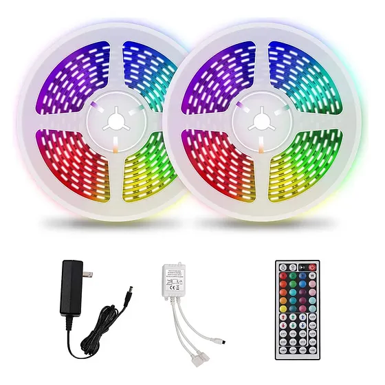 Cinta Led Rgb 30 Mts Multicolor Bluetooth, Ctrl Remoto Y Mic