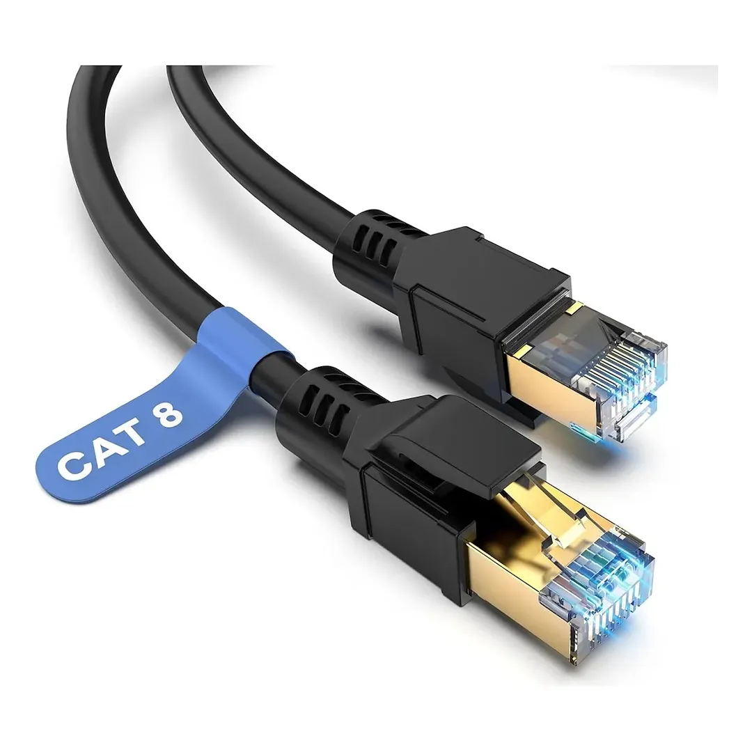 Cable Ethernet Cat 8 1,8 Mts Alta Velocidad 40 Gbps 2000 Mhz
