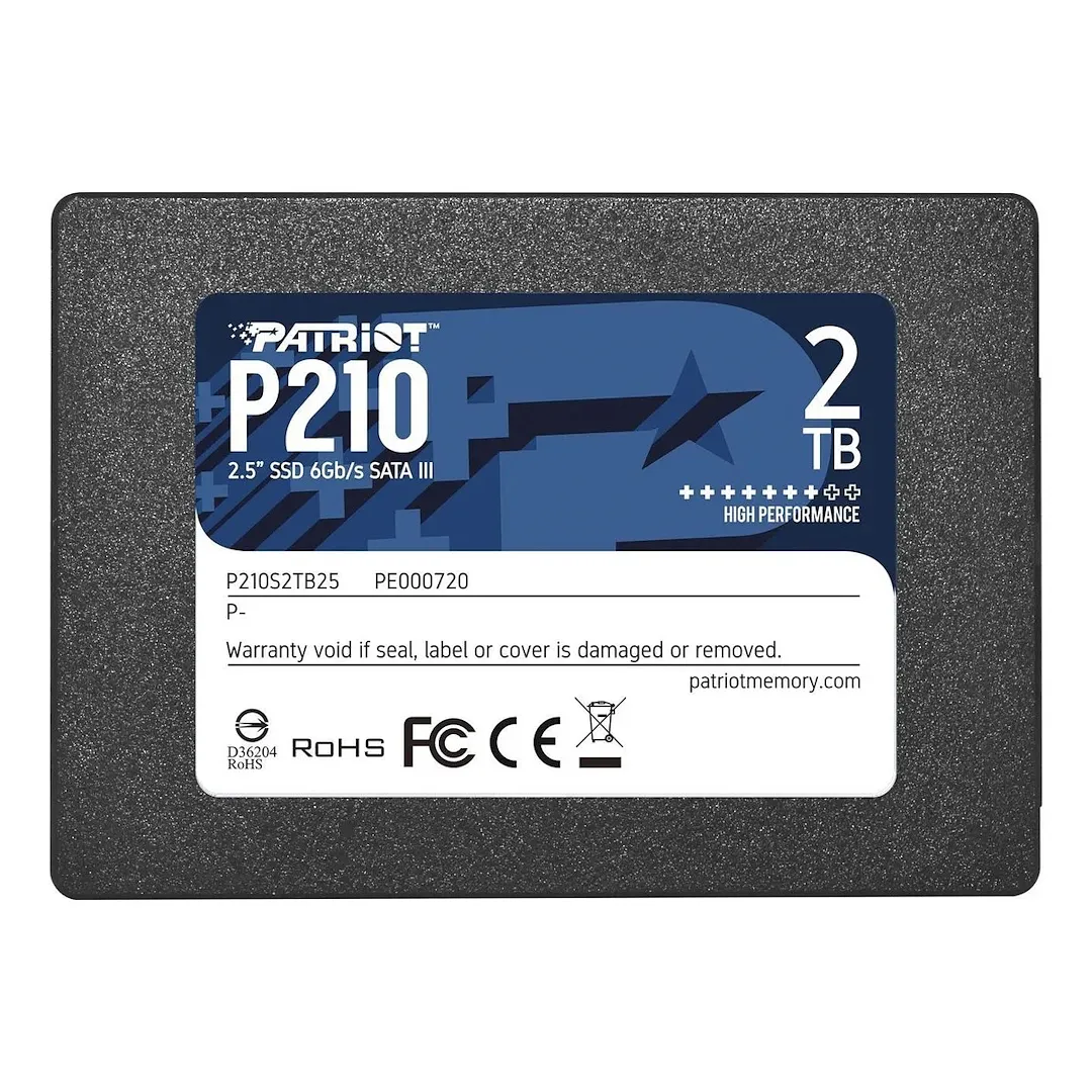 Disco Ssd Patriot 2tb Sata Iii 2.5 P210s1tb25