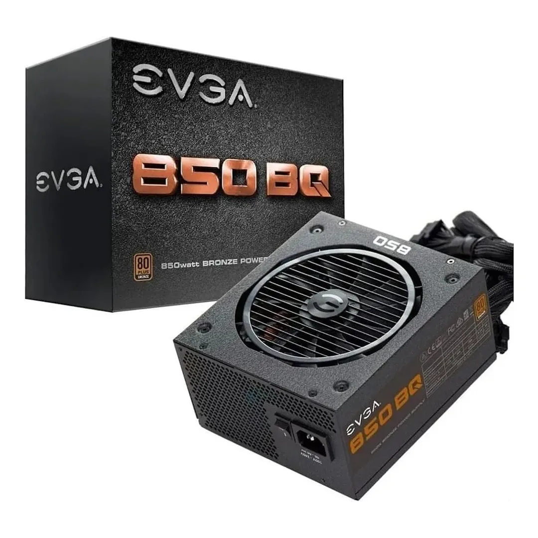 Fuente De Poder Evga 850w Bq, 80+ Bronce Semi Modular