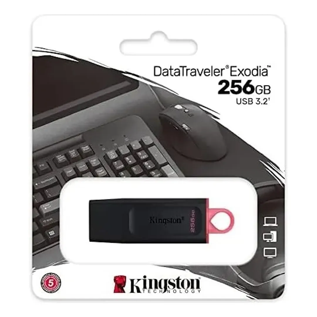 Pendrive Kingston Datatraveler Exodia 256gb Usb 3.2