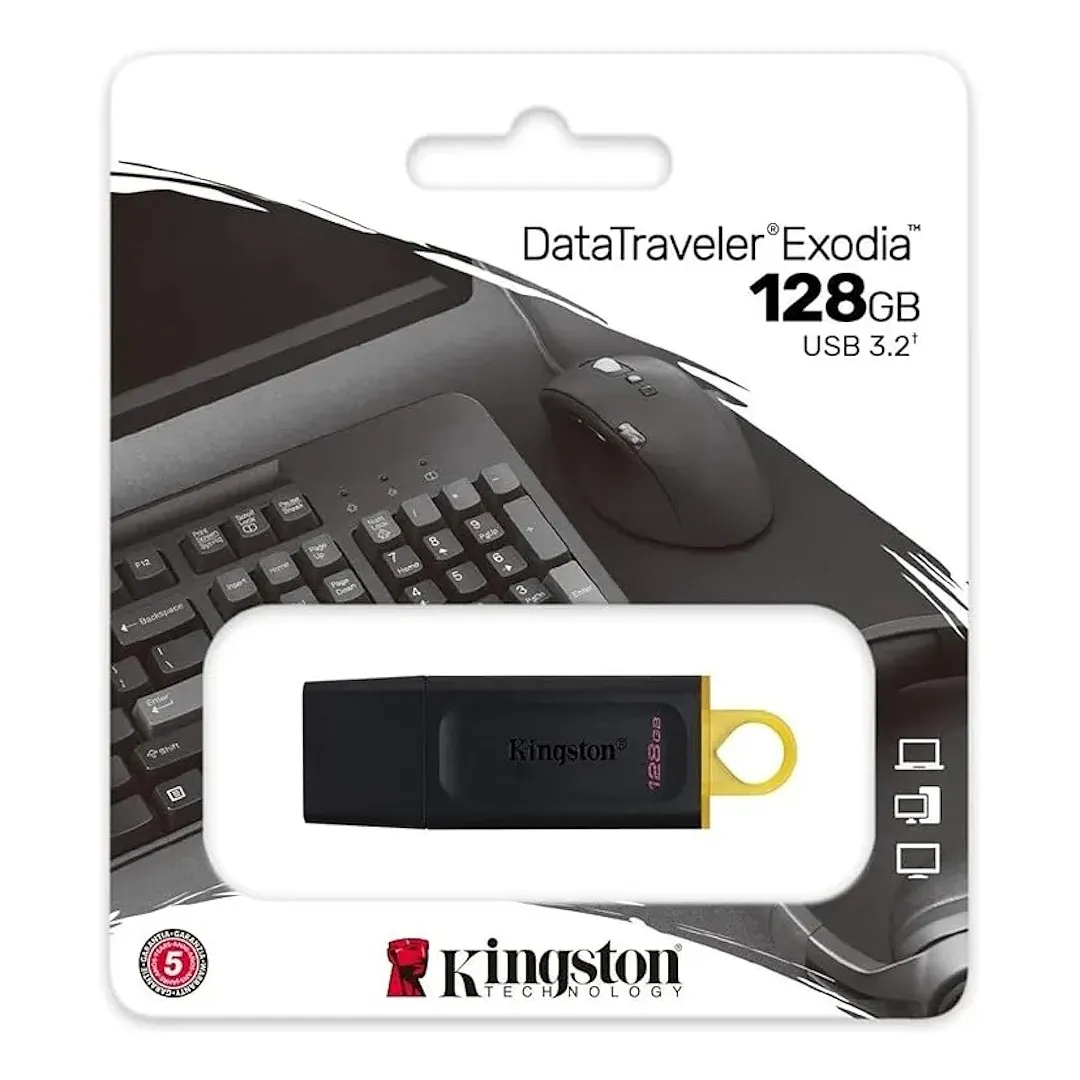 Pendrive Kingston Datatraveler Exodia 128gb Usb 3.2