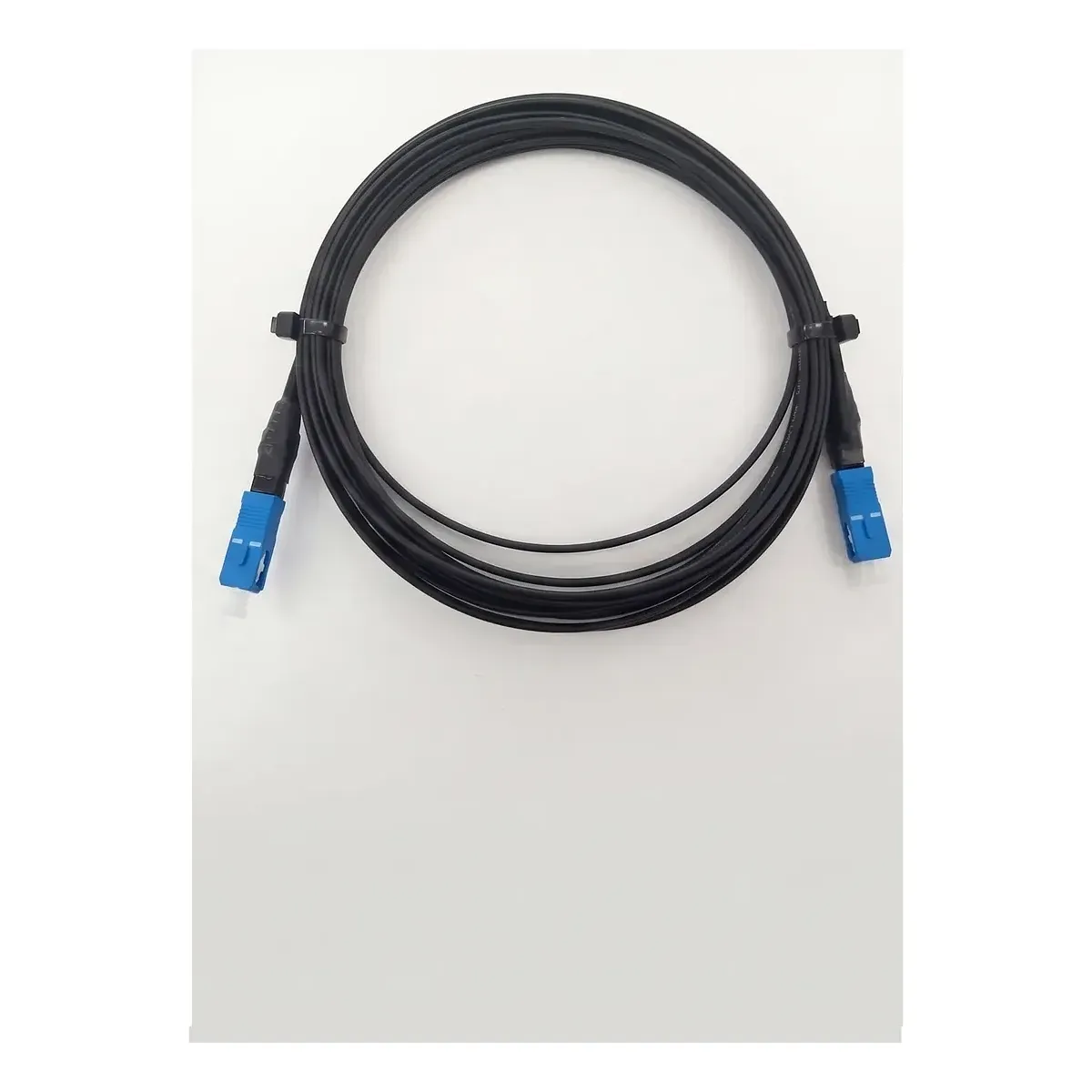 Cable Fibra Optica Exterior Tipo Drop 2 Hilos 5 Mts Sc/apc - Sc/upc
