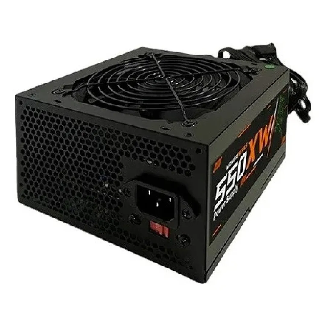 Fuente De Poder Strig 550xw Atx Mamba Series 80 Plus Blanca