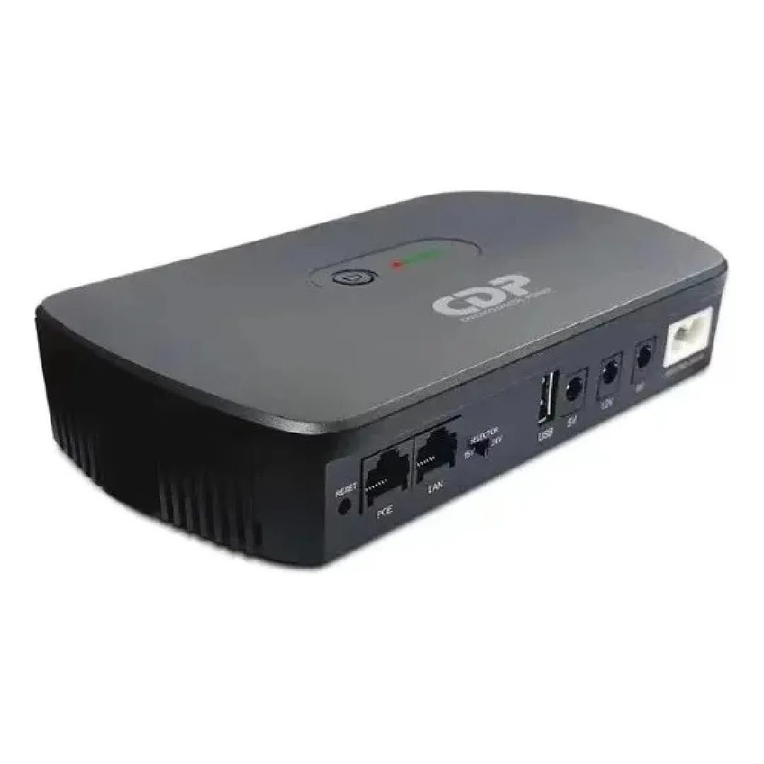 Mini Ups 10kmah 18 Watts Cdp Router 5v 9v 12v Usb Poe