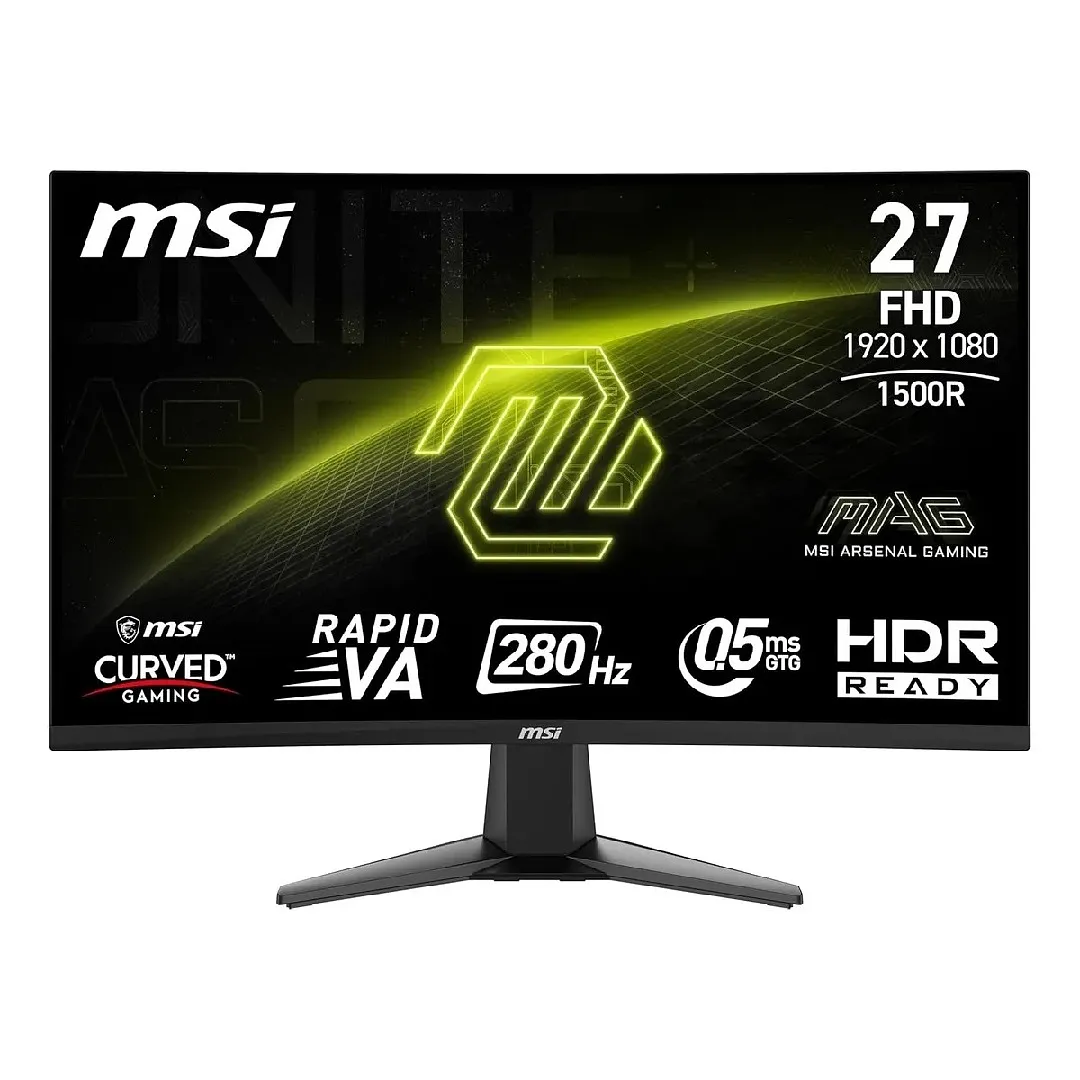 Monitor Curvo De 27 Pulgadas Msi Mag 276cxf Fhd 280hz 0.5ms