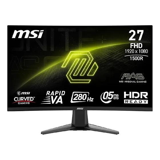 Monitor Curvo De 27 Pulgadas Msi Mag 276cxf Fhd 280hz 0.5ms