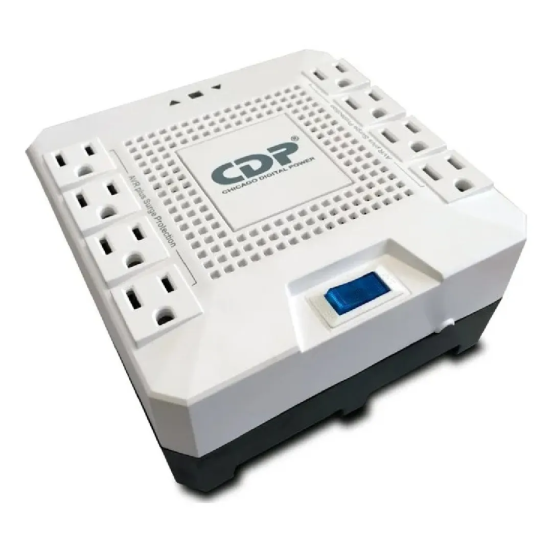 Regulador De Voltaje Cdp 1800va 1000w 8 Tomas