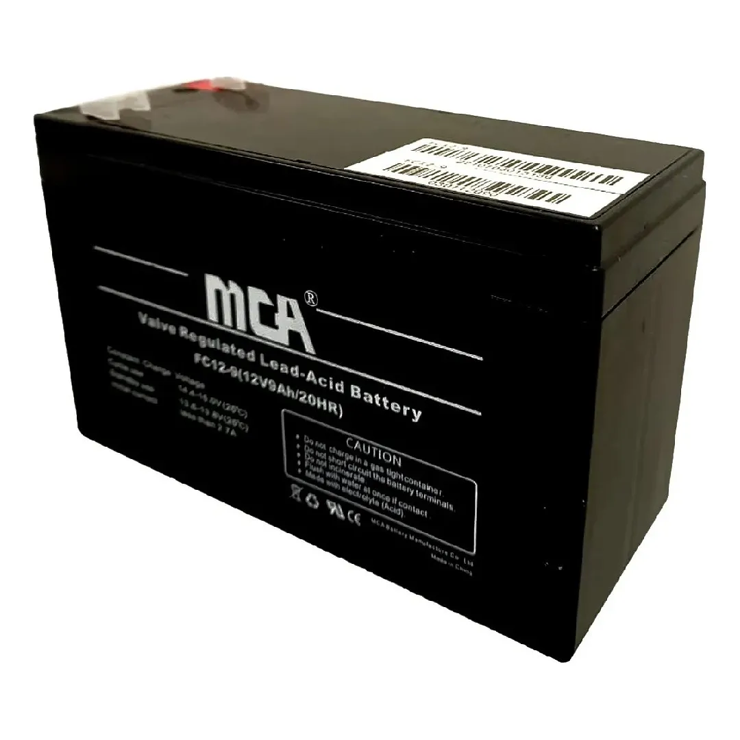 Bateria De Acido Mca 12v 9ah Ups, Cerco Electrico, Alarma