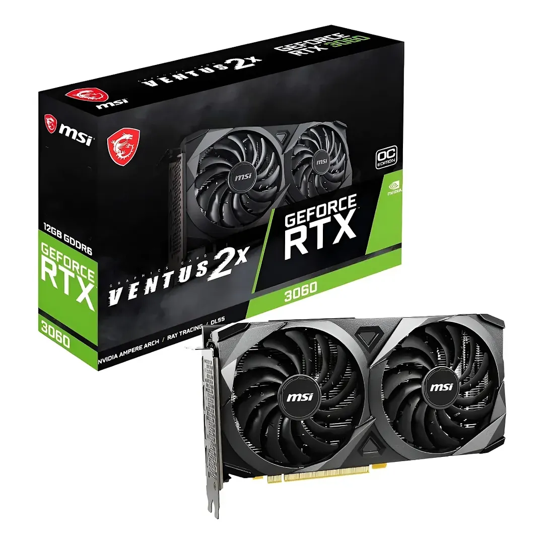 Tarjeta Gráfica Msi Geforce Rtx 3060 Ventus 2x Oc 12gb Gddr6