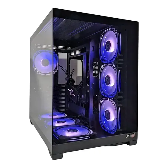 Case Jemip Gaming Evo Atx 7 Ventiladores Con Hubs Y Control