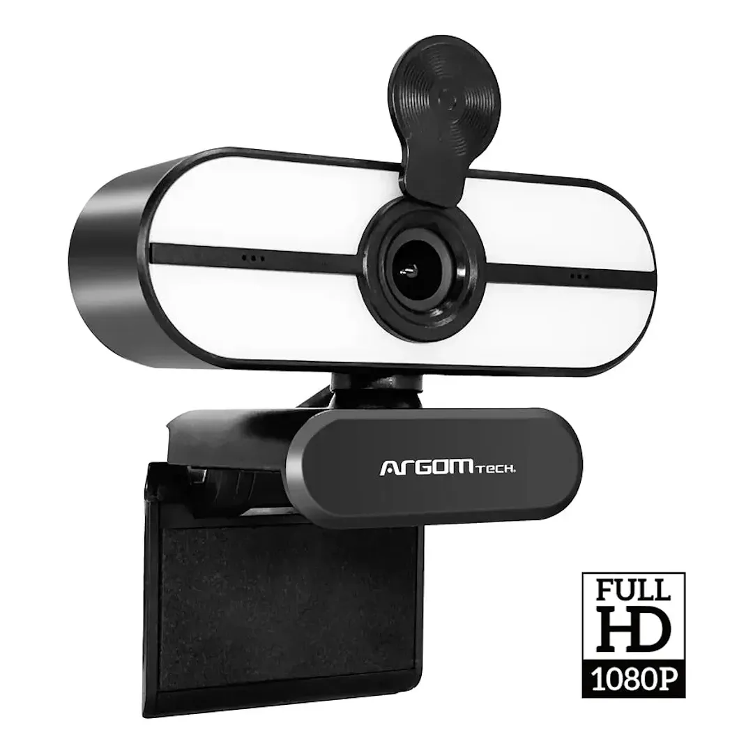 Camara Web Argomtech Cam45 Full Hd 1080p Negro