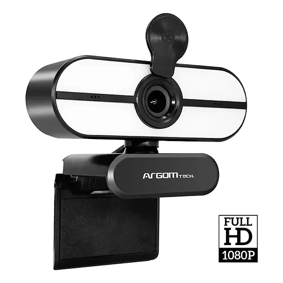 Camara Web Argomtech Cam45 Full Hd 1080p Negro
