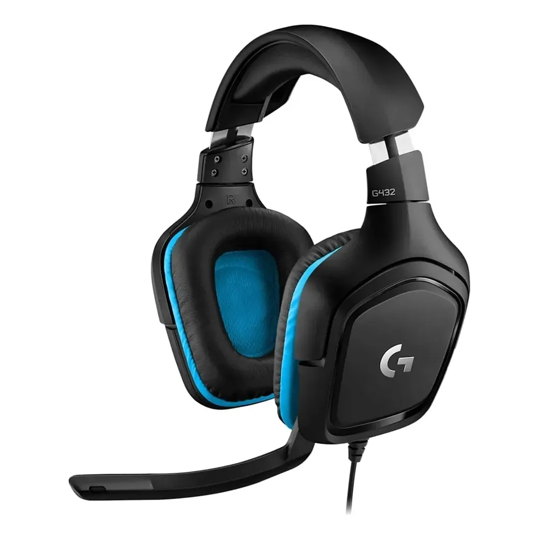 Audifonos Con Microfono Para Juegos Logitech G432 Sonido 7.1