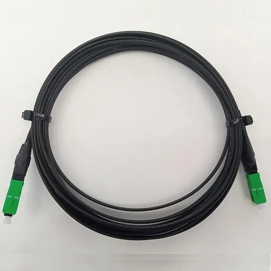 Cable Fibra Optica Exterior Tipo Drop 2 Hilos 30 Mts Sc/apc - Sc/upc