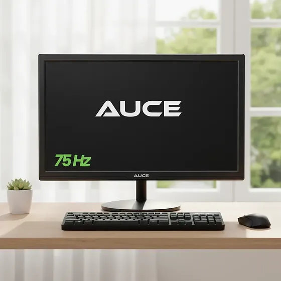 Monitor Auce 21.5 Hd 1600x900 75hz Negro