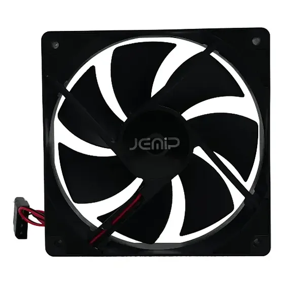 Ventilador Jemip Basic Para Case 1000 Rpm 12cm 24 Pin