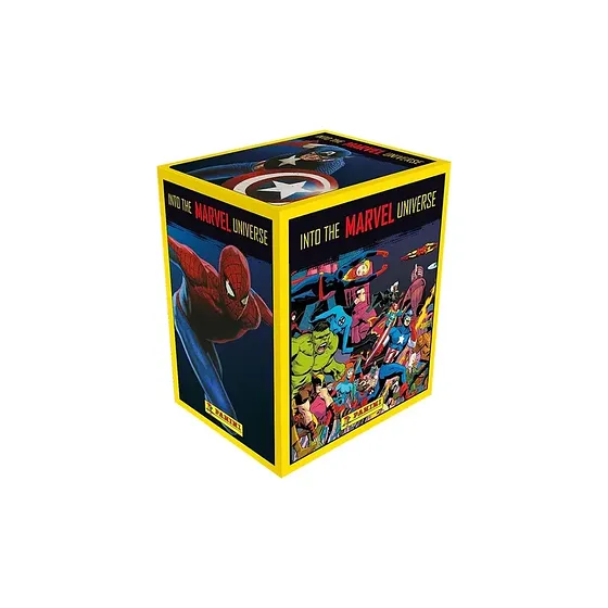 Caja De Barajijtas Dentro De Universo Marvel 50 Sobres