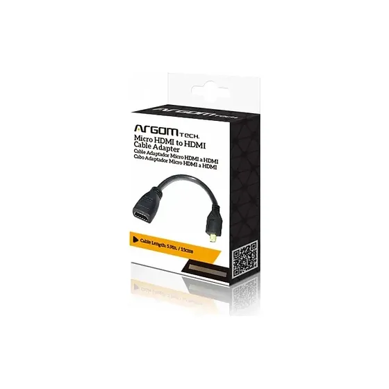 Cable Adaptador Micro Hdmi A Hdmi Argomtech