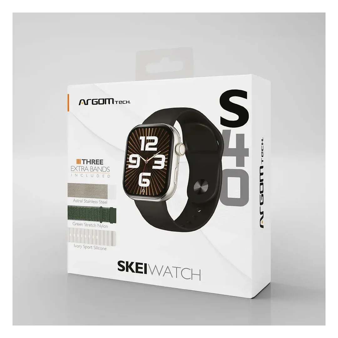 Reloj Inteligente Skeiwatch S40 Argomtech De 2,01
