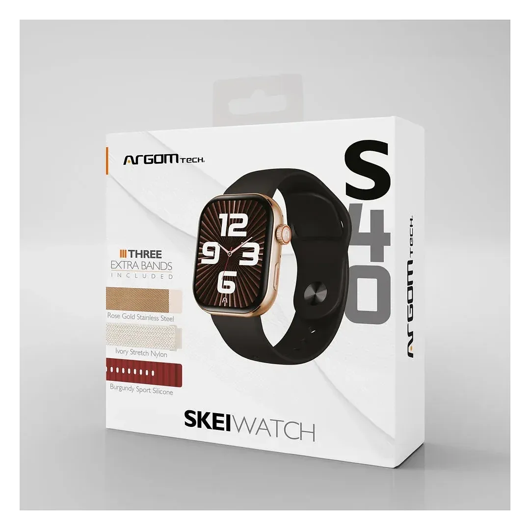 Reloj Inteligente Skeiwatch S40 Argomtech De 2,01