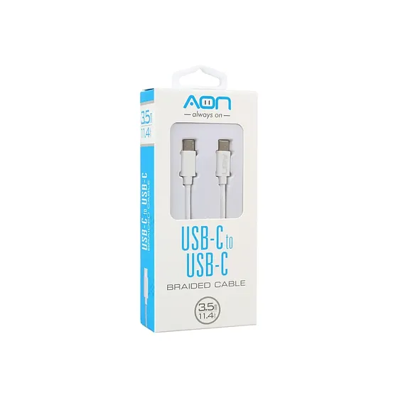 Cable Usb-c A Usb-c 3,5 Metros Aon