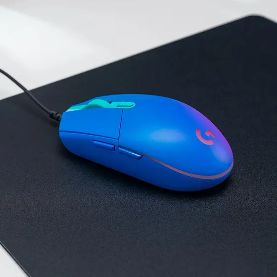 Mouse Gaming Logitech G203 Lightsync Rgb 6 Botones 8000 Dpi